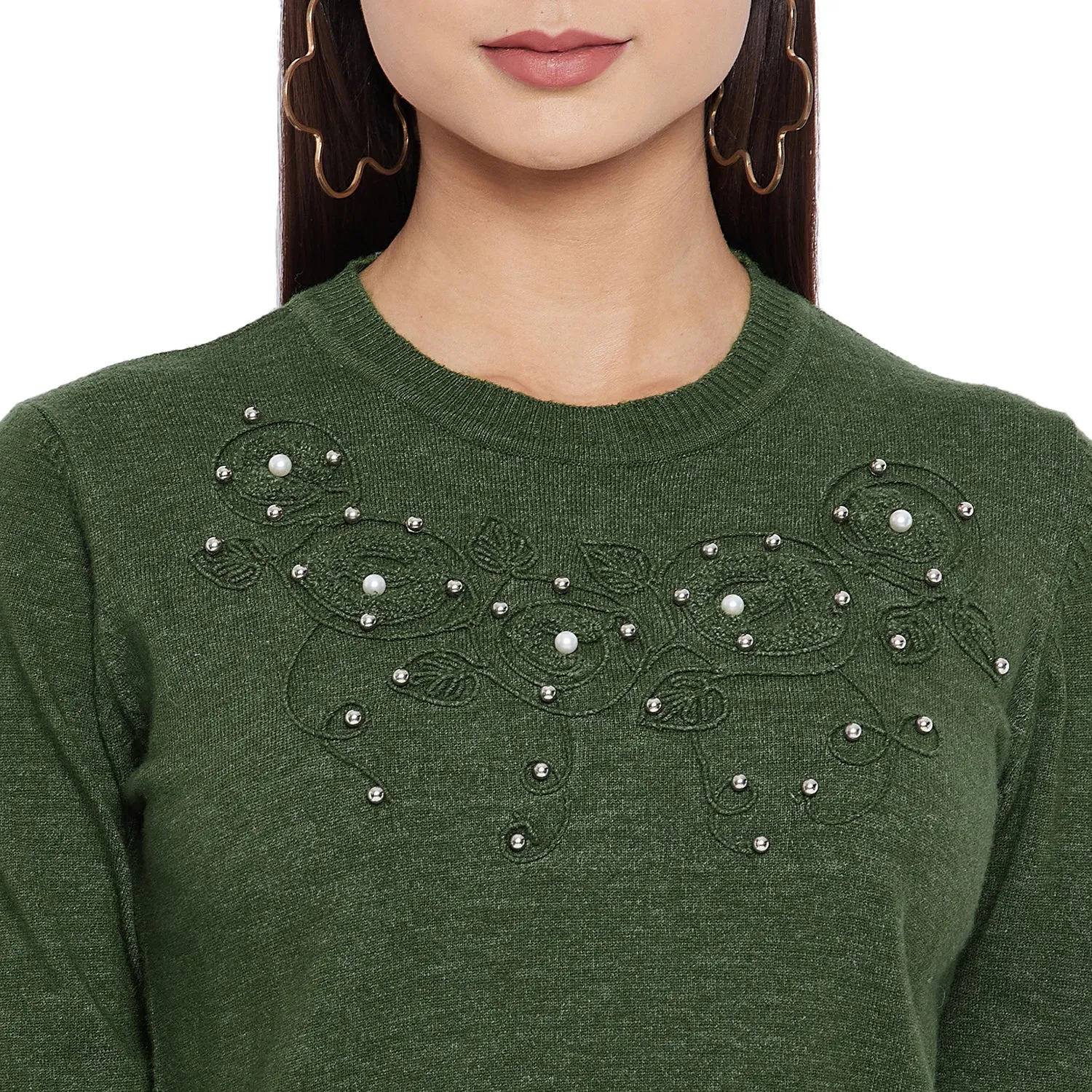 Duke Stardust Women Round Neck Pullover (SDS919)