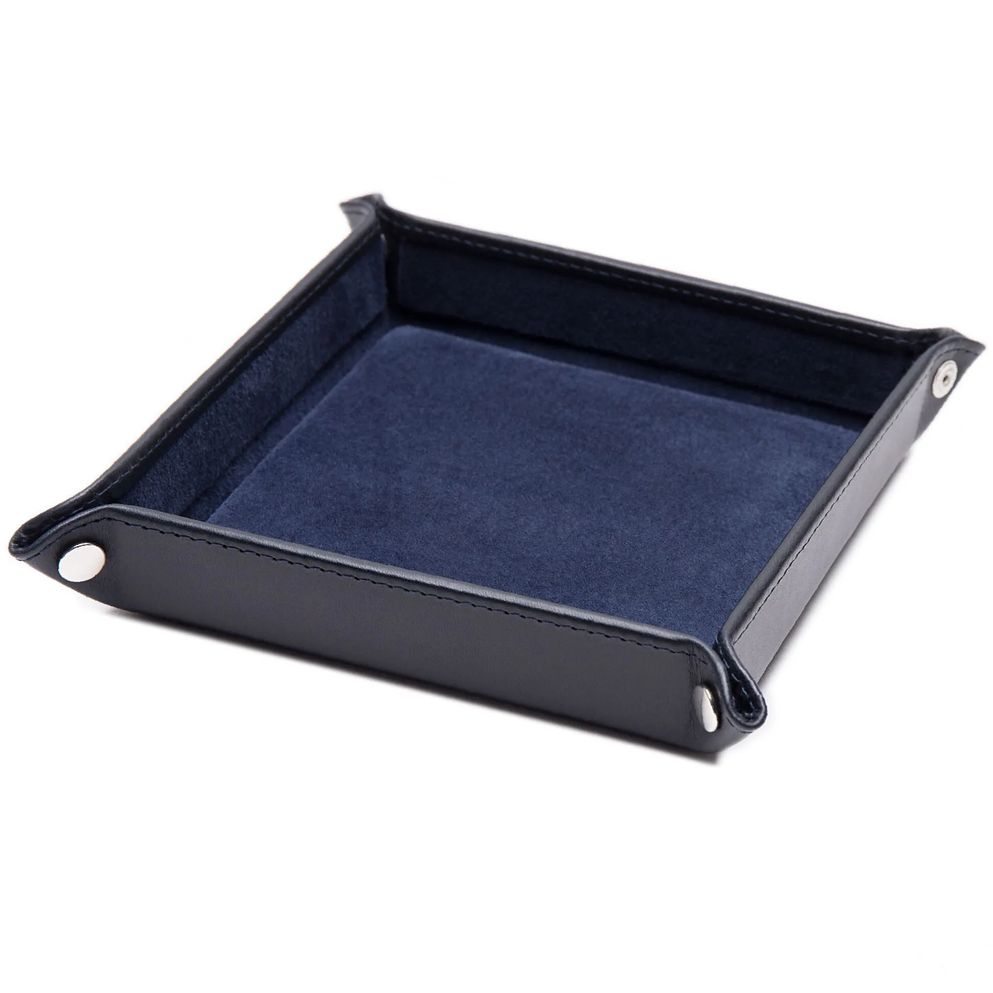 Ettinger Lifestyle Collection Leather Travel Tray Navy