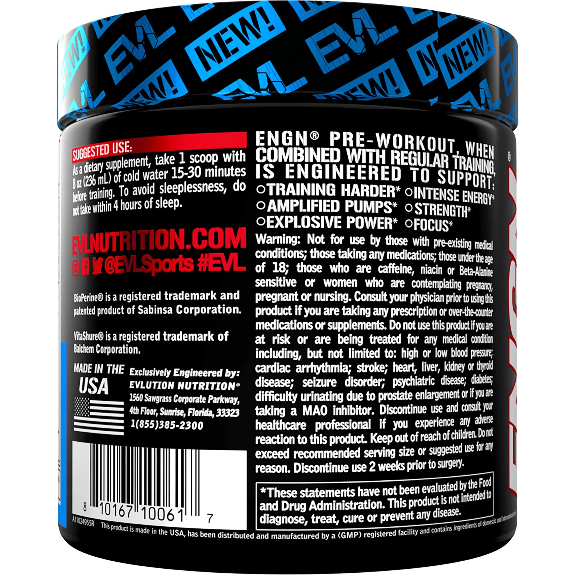 EVL ENGN Pre-Workout