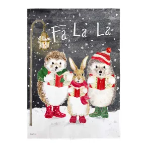 Fa La La Suede House Flag,13s11326