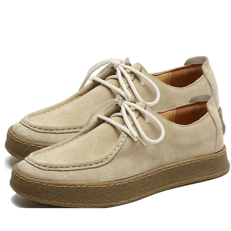 Fashion Men Classic Retro Suede Shoes