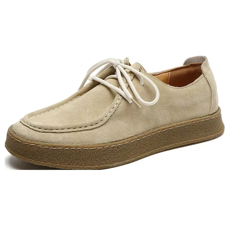 Fashion Men Classic Retro Suede Shoes