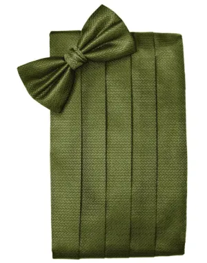 Fern Herringbone Kids Cummerbund