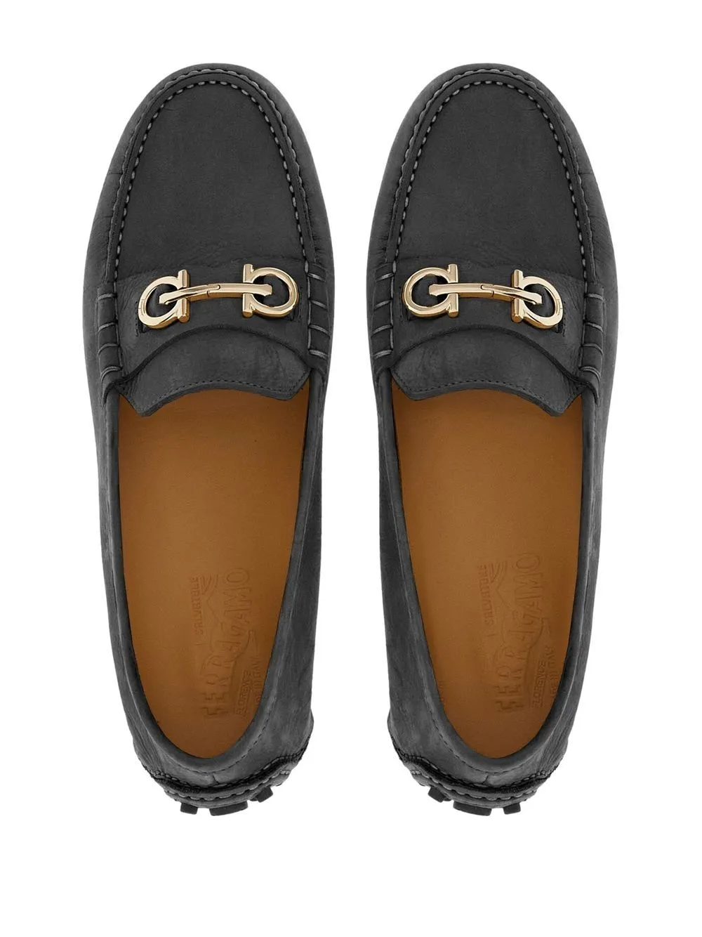 Ferragamo Flat Shoes Black