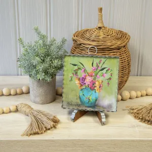Gallery Mini || Turquoise Vase Print