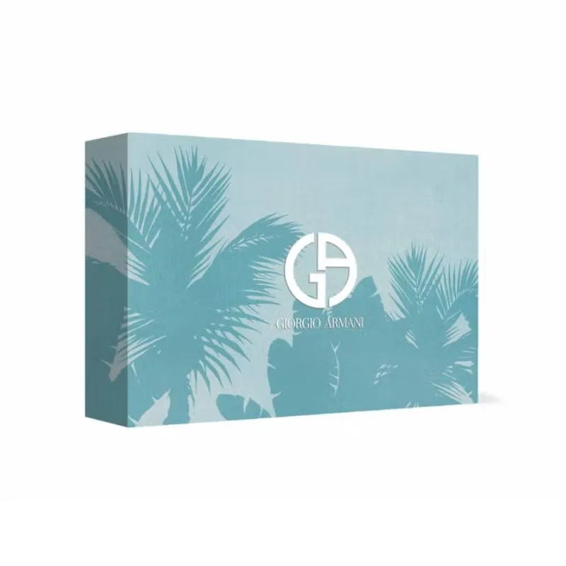 Giorgio Armani Acqua Di Gio Pour Homme For Men Set EDT 100ml Refillable   Beach Towel