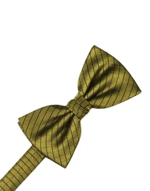 Gold Palermo Kids Bow Tie