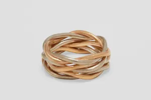 Gold Woven RIng