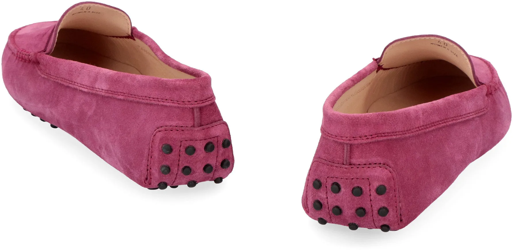 Gommino suede loafers