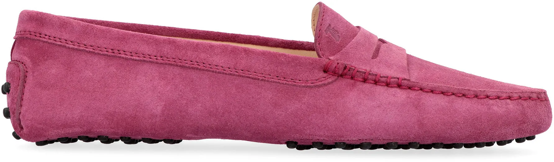Gommino suede loafers