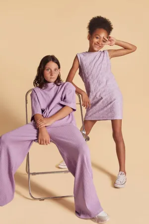 Grow with me Tunic Dress | Lavender Macaron Flowers