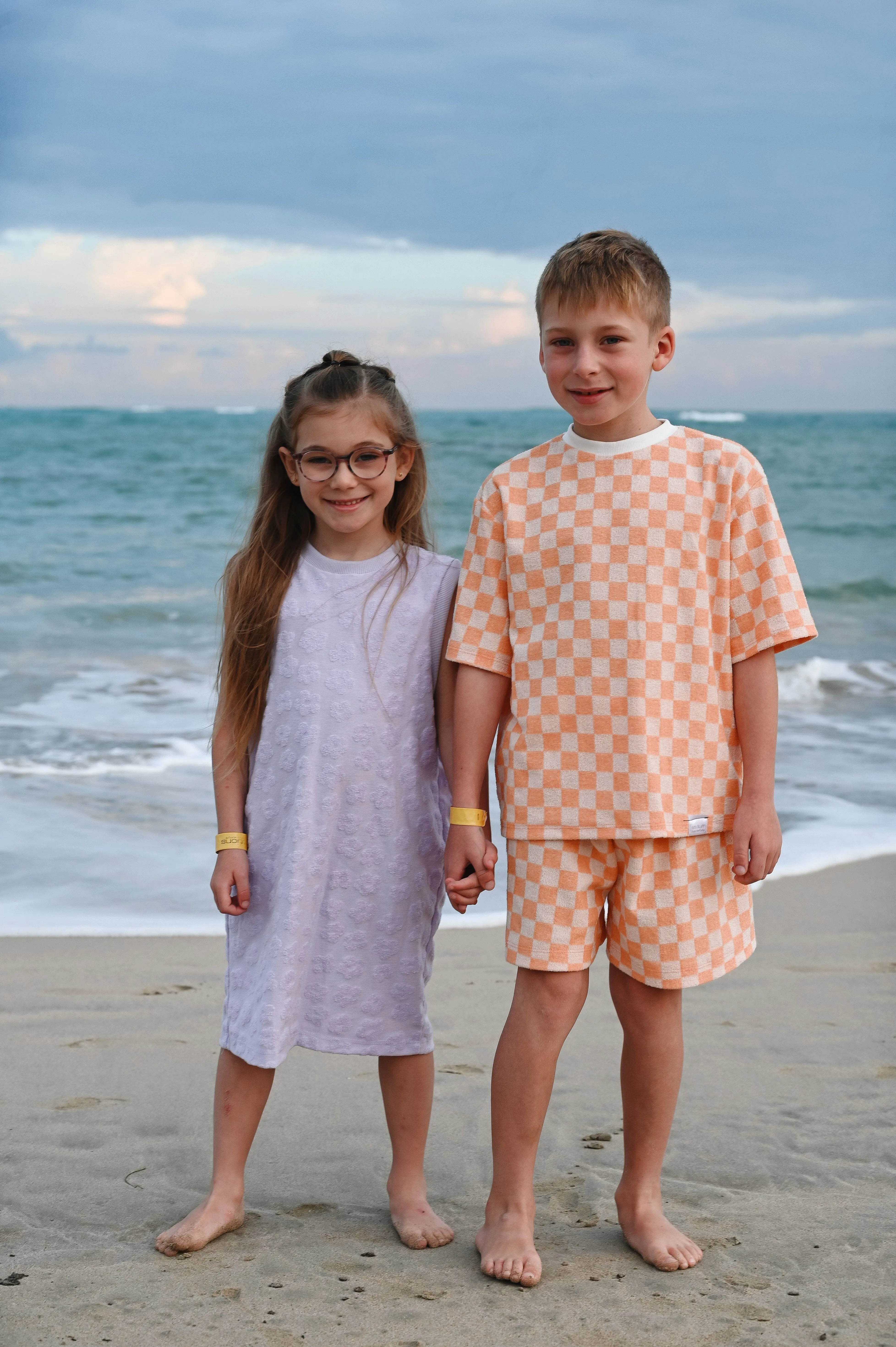 Grow with me Tunic Dress | Lavender Macaron Flowers