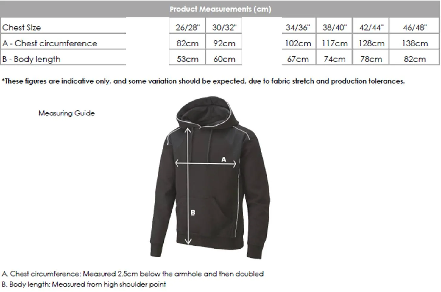 Guiseley Unisex Hooded PE Top