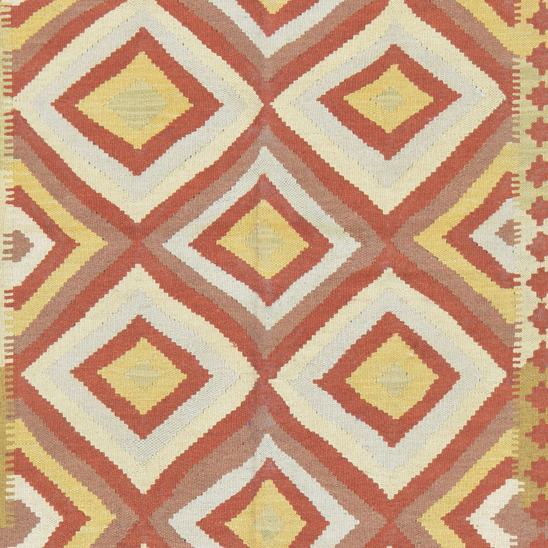 Hand-Woven Afghan Tribal Momana Kilim Handmade Wool Rug (Size 3.4 X 6.10) Brral-5169