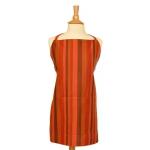 Hand Woven Bib Apron | Pumpkin Spice
