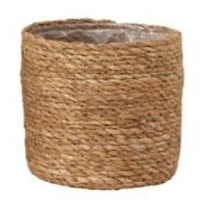 Hand Woven Seagrass Basket with Lining (6 Sizes)