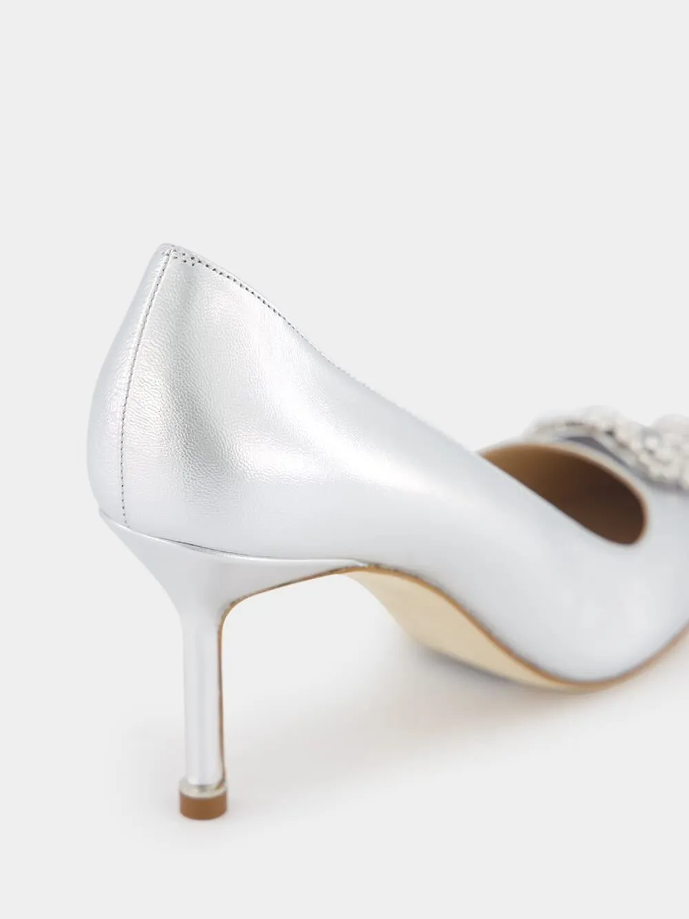 Hangisi 70mm Leather Pumps