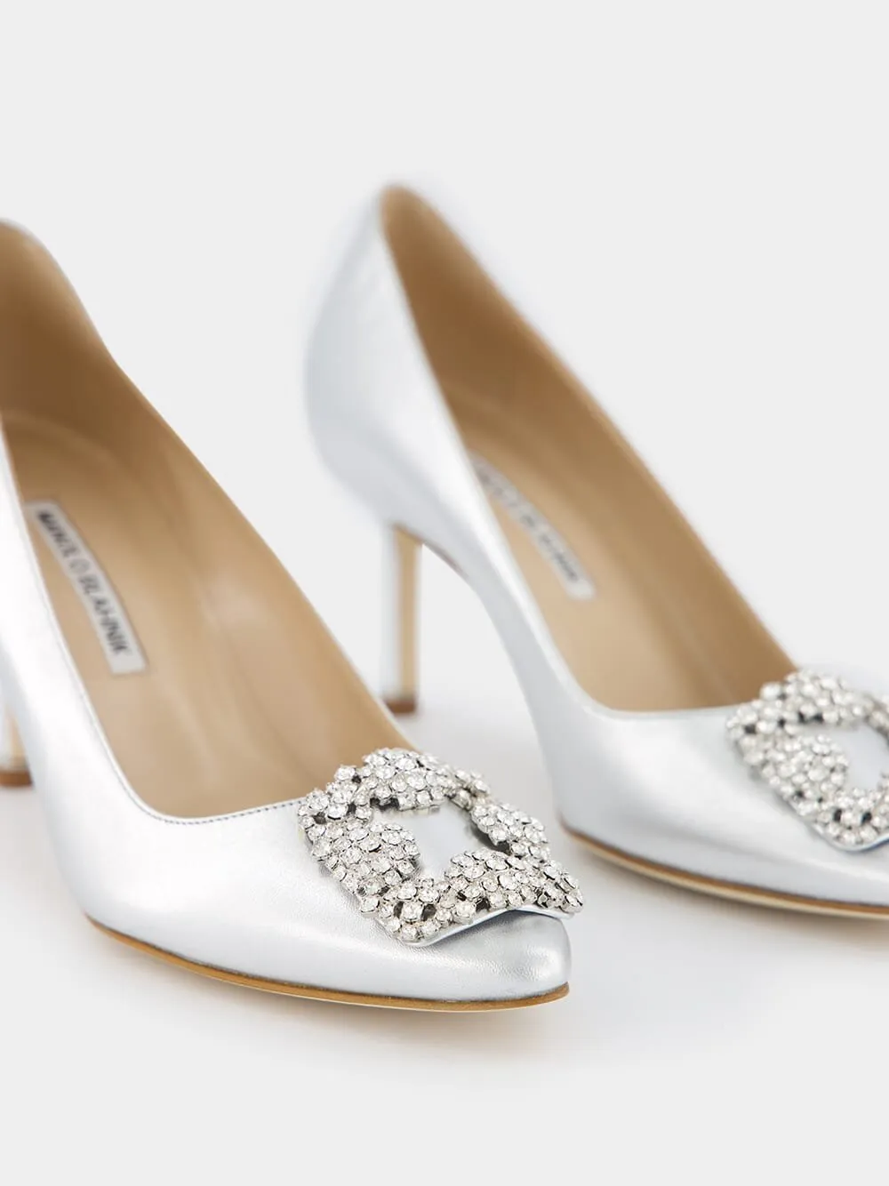 Hangisi 70mm Leather Pumps