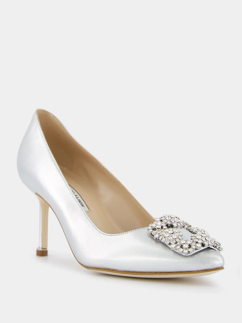 Hangisi 70mm Leather Pumps