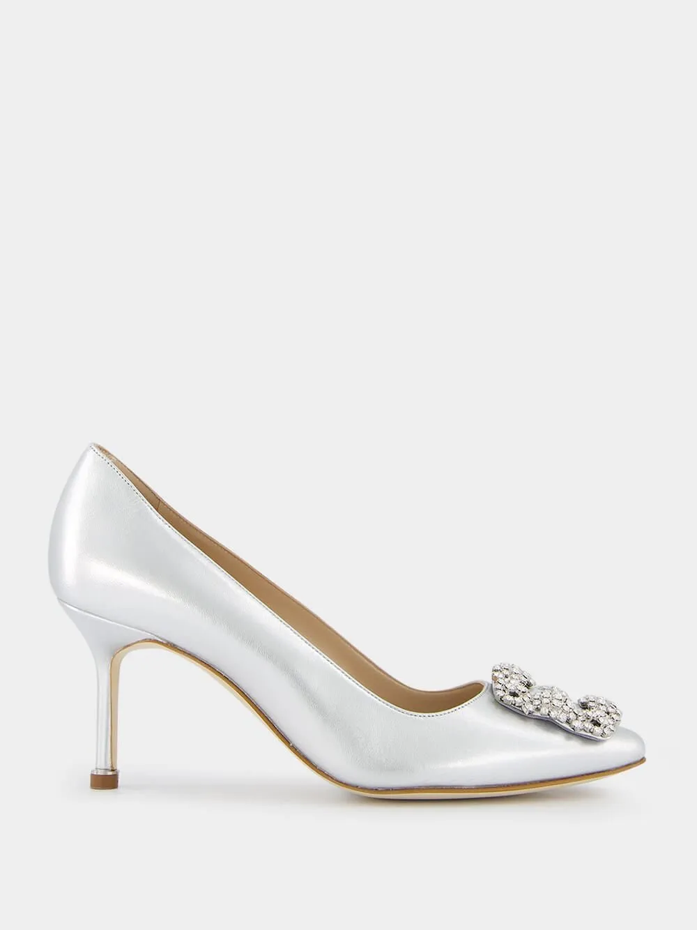 Hangisi 70mm Leather Pumps
