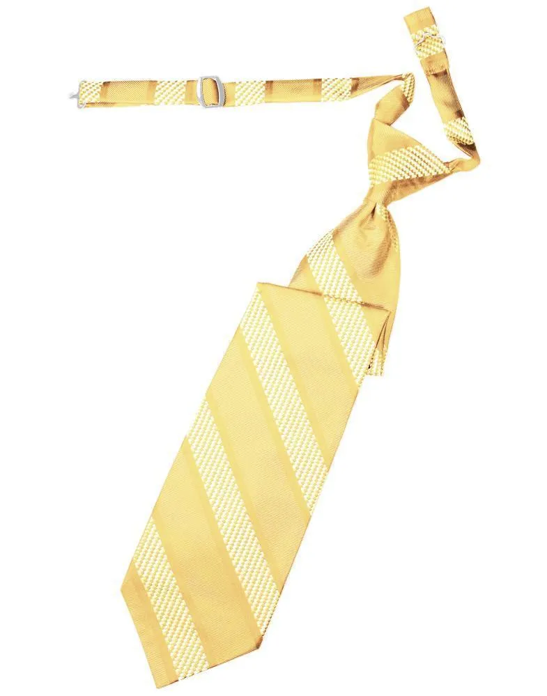 Harvest Maize Venetian Stripe Necktie