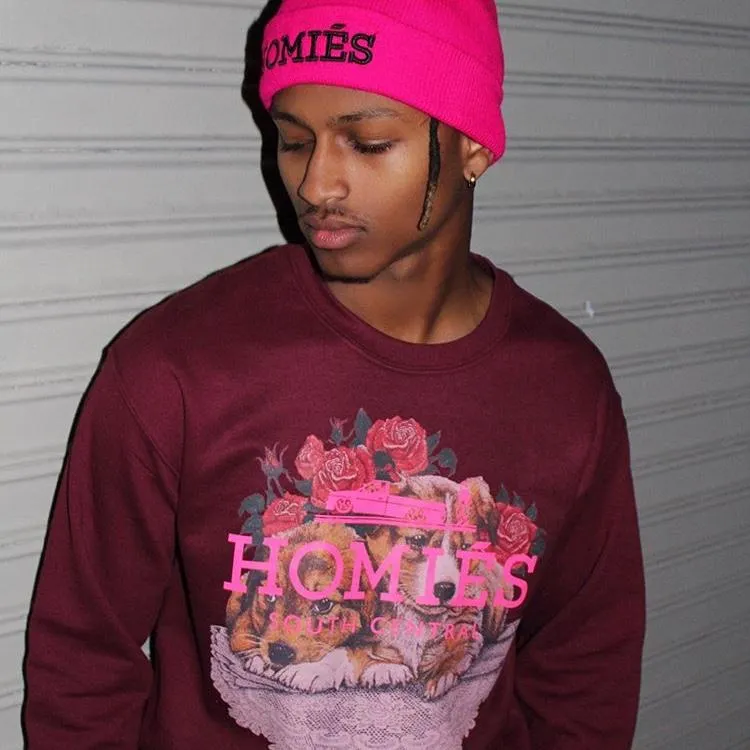 HOMIÉS FUCHSIA/BLACK BEANIE