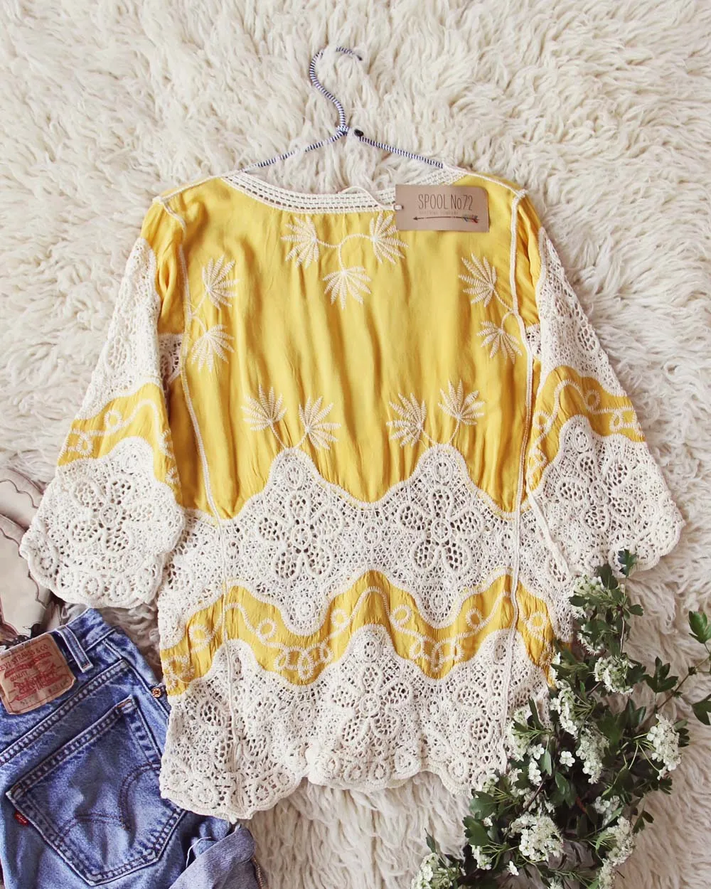Honey   Lace Tunic Top