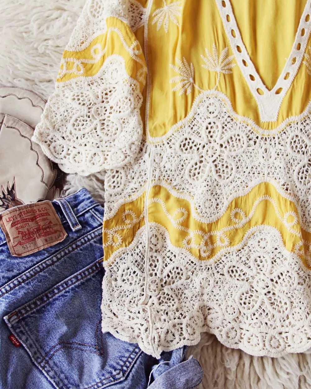 Honey   Lace Tunic Top