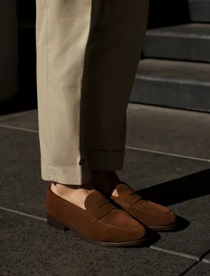 Ito Penny Loafer - Snuff Suede