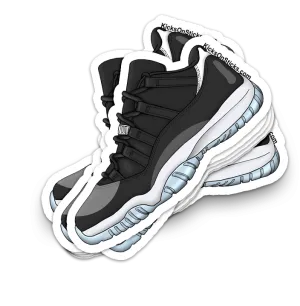Jordan 11 Low "Infrared" Sneaker Sticker