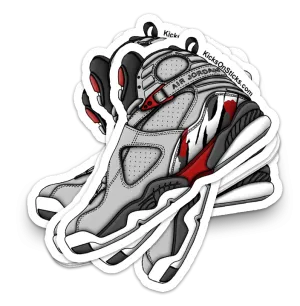Jordan 8 "Reflections" Sneaker Sticker