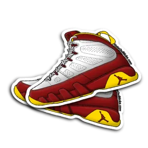 Jordan 9 "Bentley Ellis" Sneaker Sticker