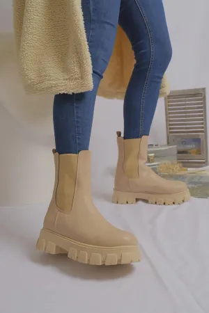 Keanna Elastic Thick Sole Women's Boots
