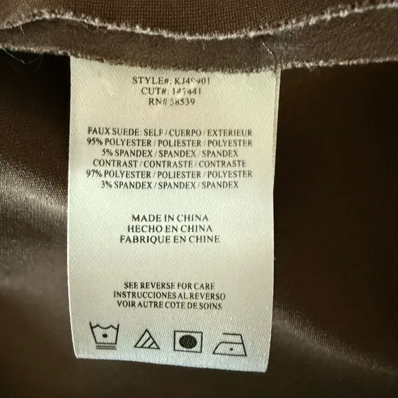 KUT From the Kloth Faux Suede Moto Jacket