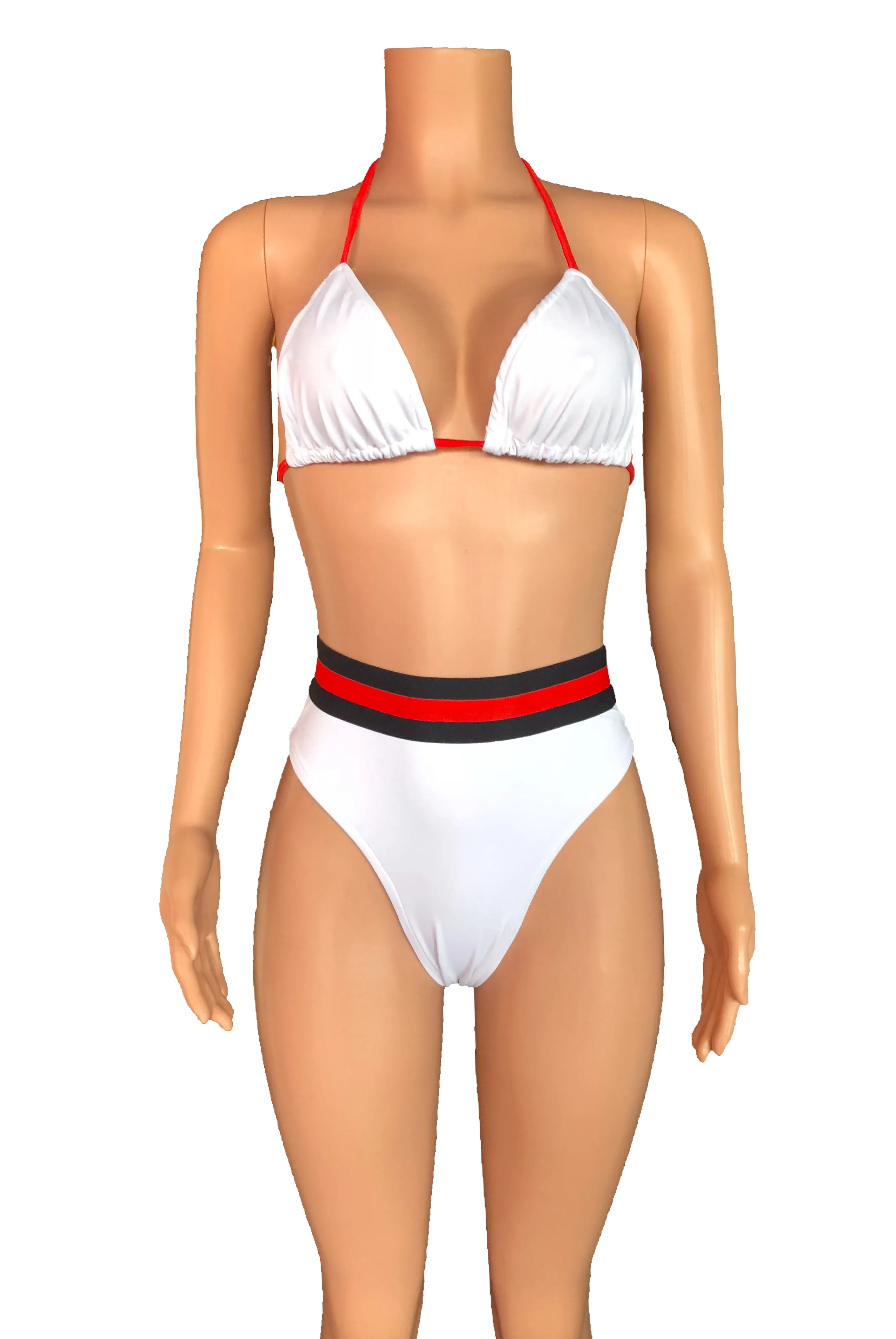 Label Babe High cut string bikini   S