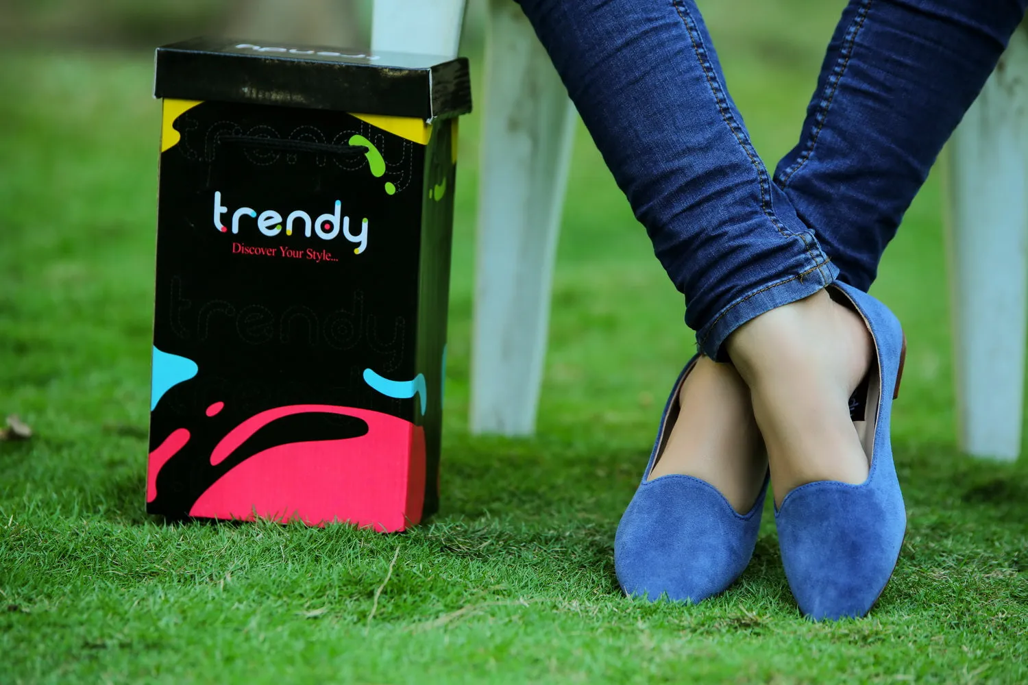 Leather Suede Pumps Design RZ802