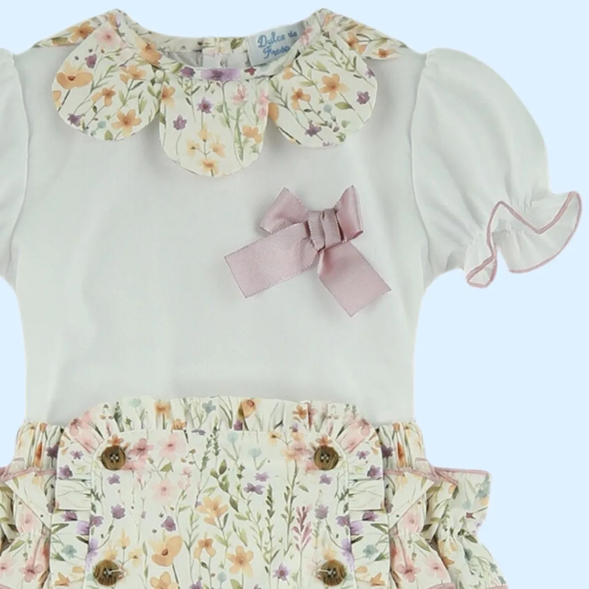 Lilac Floral Woven Jam Pant Set