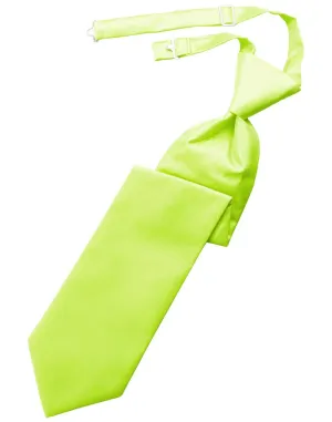 Lime Solid Twill Windsor Tie