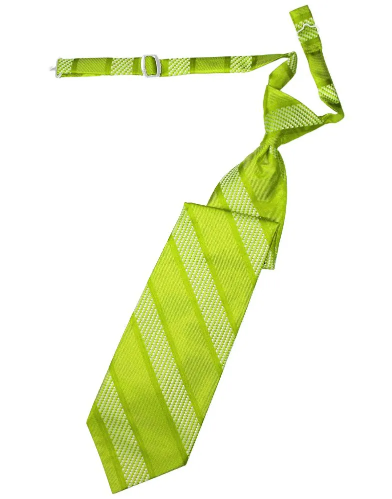 Lime Venetian Stripe Necktie