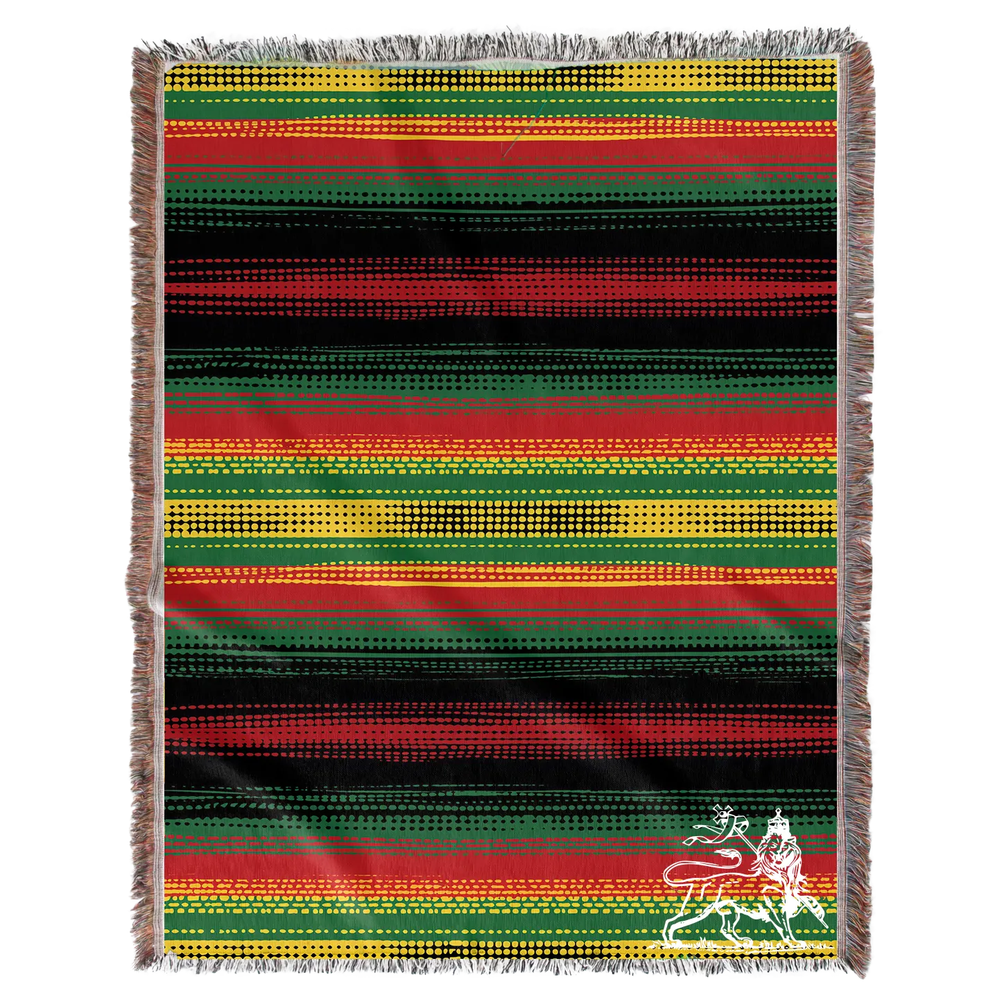 Lion of Judah Woven Blanket