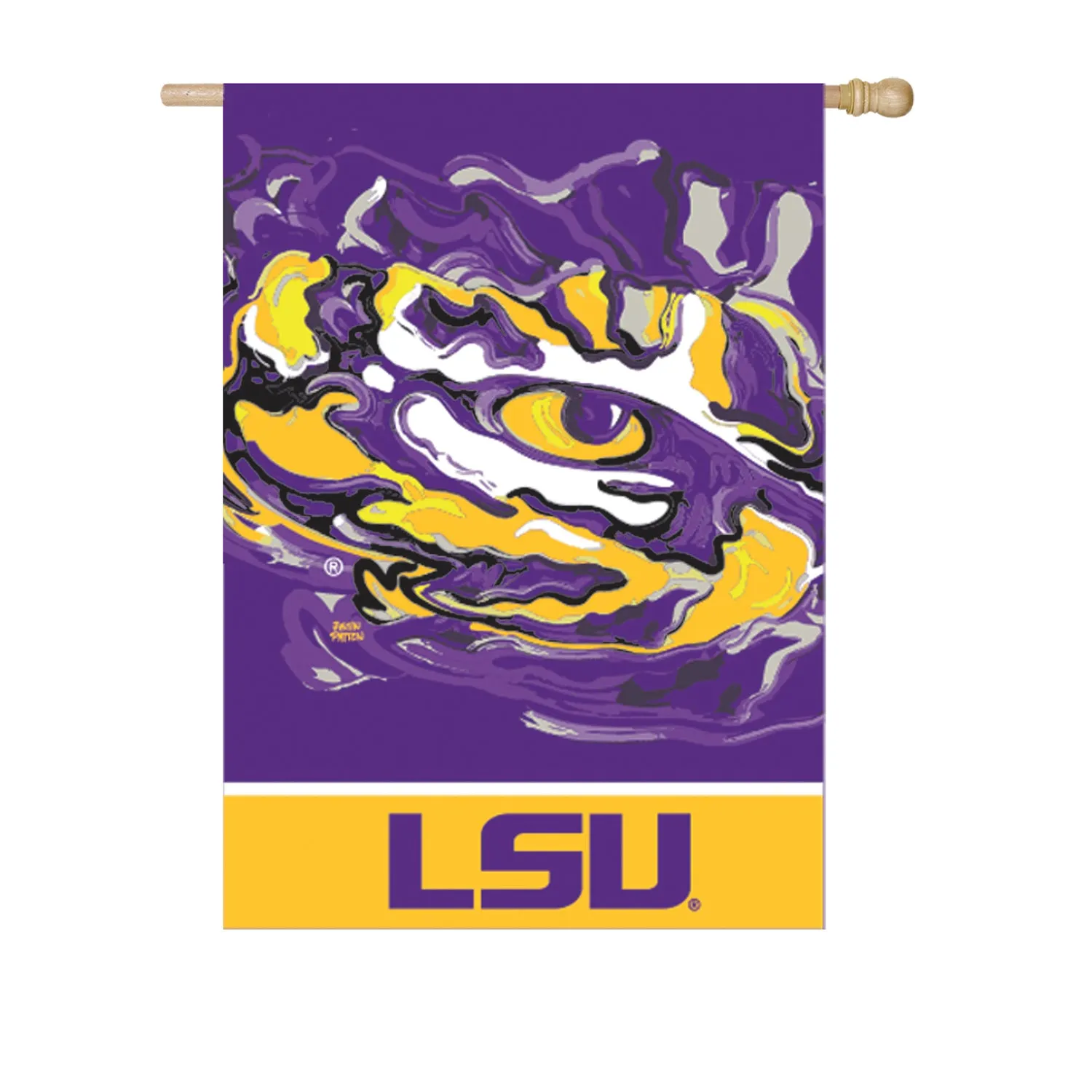 Louisiana State University, Suede REG Justin Patten,13s921jpa