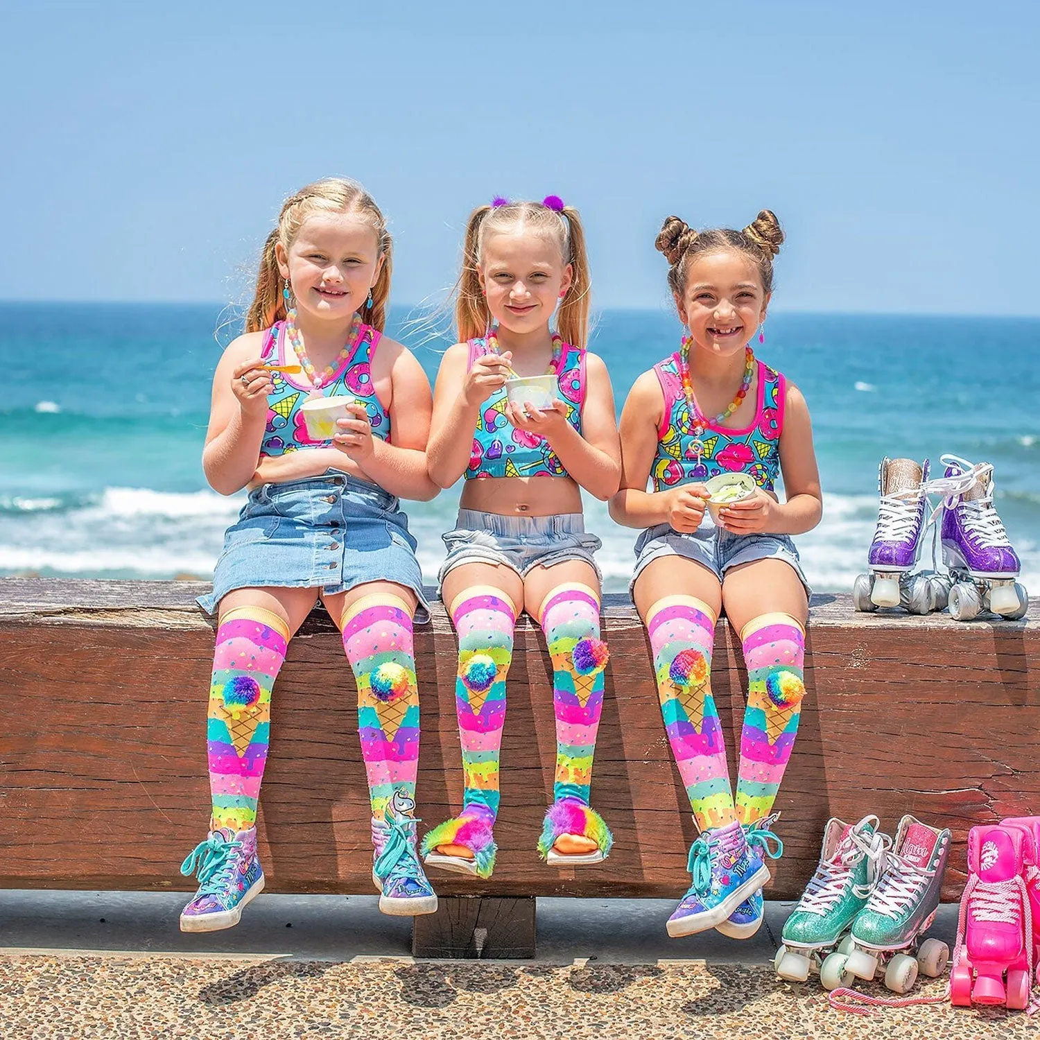 MadMia Ice Cream Socks