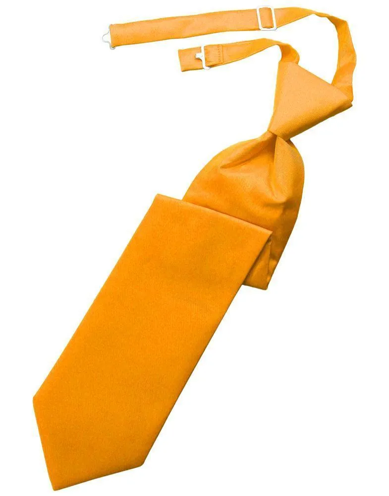 Mandarin Solid Twill Windsor Tie