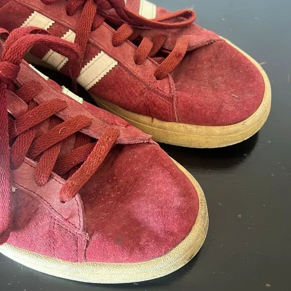 Men 9.5 US  Adidas Originals Campus Leather Suede Bur Dy Bz0087