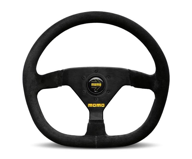 Momo MOD88 Steering Wheel 320 mm -  Black Suede/Black Spokes