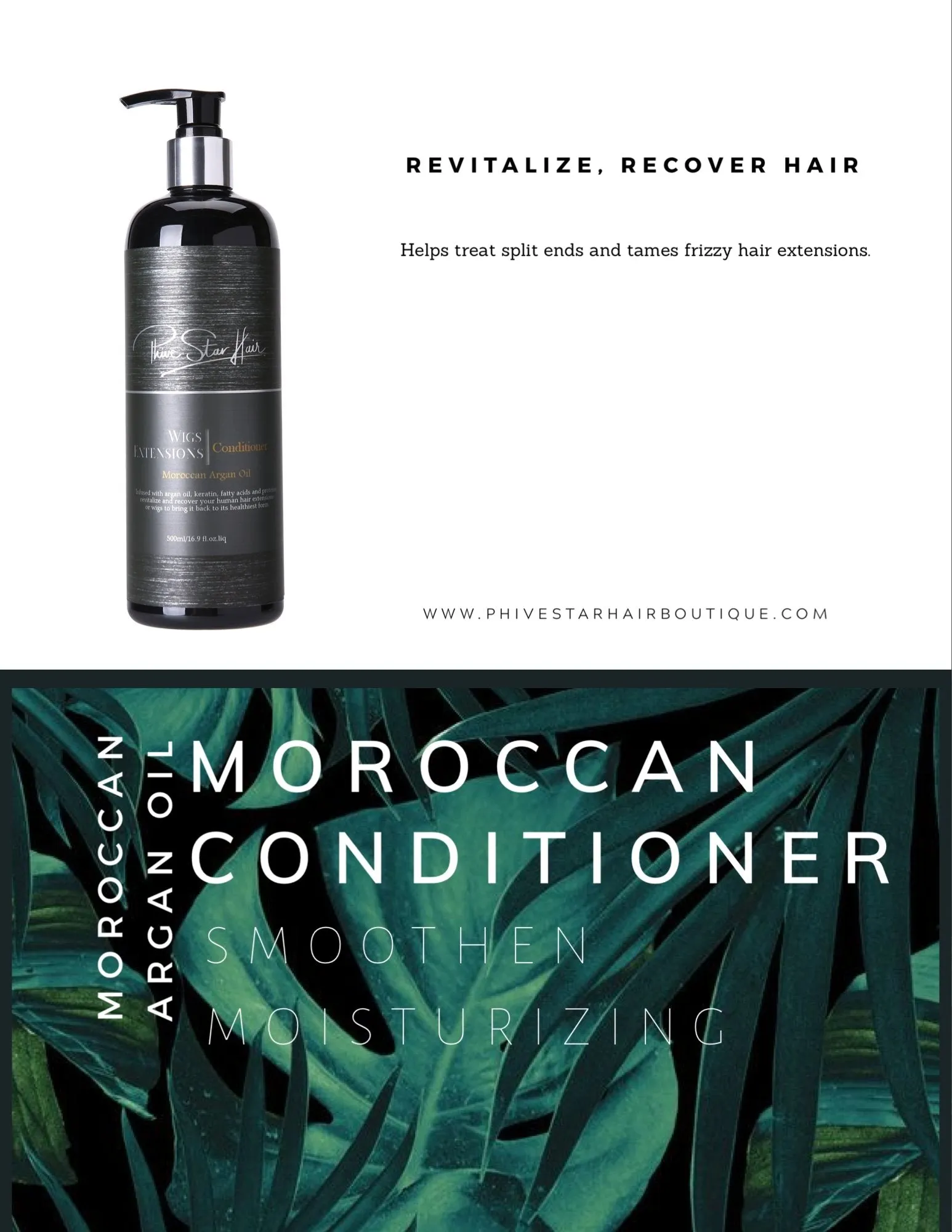 Moroccan Argan Oil Conditioner | For All Wig Types