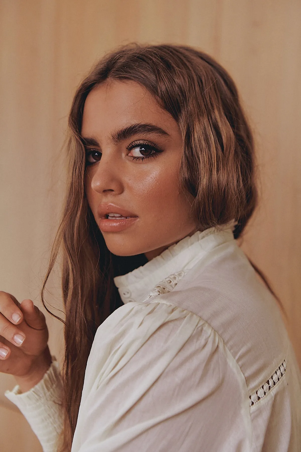 Mystical Embroidery Blouse- Ivory ~ MOS the label