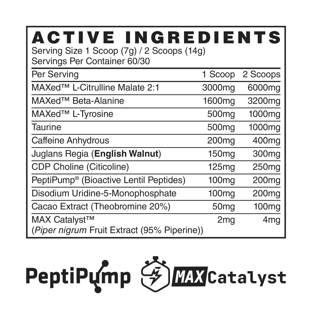 Naughty Boy Menace Pre-Workout V2