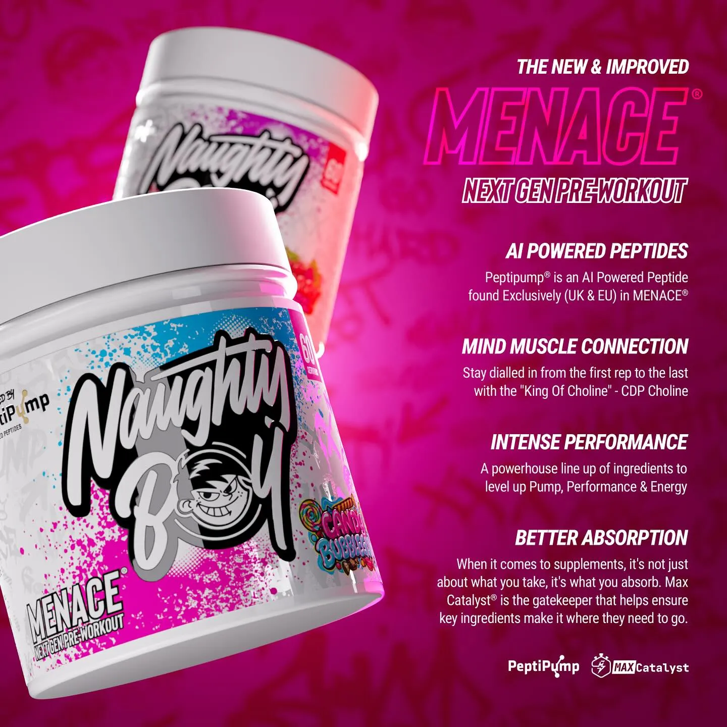 Naughty Boy Menace Pre-Workout V2