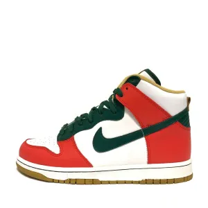 NIKE WMNS DUNK HIGH DARK CYPRESS PIMENTO